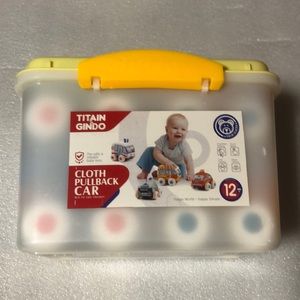 Titian Gindo Cloth Pullback cars-4cars in a one box